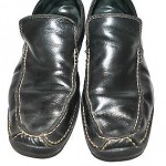 COLE HAAN NIKE AIR MEN’S BLACK LEATHER slip on  size 11.5