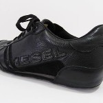 Men’s DIESEL “Solar” Black Lace Up Shoes/Sneakers Size 10.5 EUC