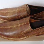 NEW classy mens COLE HAAN ‘Dryden’BROW BARK SUEDE  slip-on loafers shoes 13