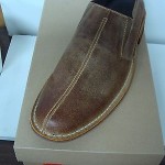 NEW classy mens COLE HAAN ‘Dryden’BROW BARK SUEDE  slip-on loafers shoes 13