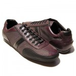 $295 HUGO BOSS Takor Black Brown Red Mens Sneakers 9 42 Trainers Kicks 8.5 41.5