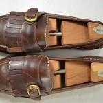 Cole Haan Brown Leather Slip On Loafers, Mens Size 11 M