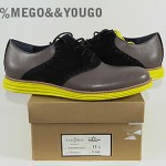 Cole Haan Nike Lunargrand Saddle Grey Black Volt Shoes New size 11