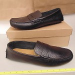 NIB COLE HAAN MEN’S NIKE AIR GRANT DRIVER PENNY LOAFERS,BLACK PEBBLE SKIN/CO8826
