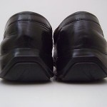 COLE HAAN BLACK LEATHER DRIVING PENNY LOAFER NIKE AIR SLIP ON MENS SHOES SZ 12 M