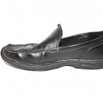 COLE HAAN NIKE AIR MEN’S BLACK LEATHER slip on  size 11.5