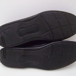 COLE HAAN BLACK LEATHER DRIVING PENNY LOAFER NIKE AIR SLIP ON MENS SHOES SZ 12 M