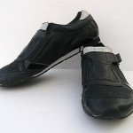 Diesel Keep Men Black Cow Leather/Polyester Sporty Casual Shoes Size 8/40.5