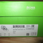 NEW HUGO BOSS GREEN LABEL STIVEN NAVY  MEN WALKING SHOES Size 12 US