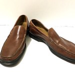 Cole Haan Brown Leather Loafers w/Nike Air Sole Size 13M