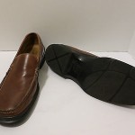 Cole Haan Brown Leather Loafers w/Nike Air Sole Size 13M