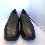 Cole Haan Nike Air Mens Black Leather Clogs Mocs Slip On Loafers Shoes Sz 11 M