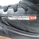 DIESEL ‘Revolution – Claw King’ Black Lace Up Casual Fashion Sneakers Shoe Sz 11