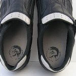 Diesel Keep Men Black Cow Leather/Polyester Sporty Casual Shoes Size 8/40.5