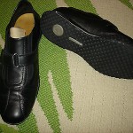 Mens Cole Haan Black Velcro Strap Casual Sneakers Size 10 M