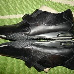 Mens Cole Haan Black Velcro Strap Casual Sneakers Size 10 M