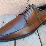 Hugo Boss Mens Dress Shoes Size 10M Brown Leather Casual Comfort Lace Up Oxford