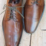 Hugo Boss Mens Dress Shoes Size 10M Brown Leather Casual Comfort Lace Up Oxford