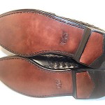 Cole Haan Men’s Black Woven Leather Moc Penny Loafers Size 12 M Casual Shoes