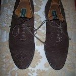 Cole Haan Men’s Wing Tips – Brown Suede 7.5 M