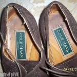 Cole Haan Men’s Wing Tips – Brown Suede 7.5 M
