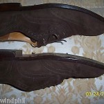 Cole Haan Men’s Wing Tips – Brown Suede 7.5 M