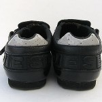 Diesel Keep Men Black Cow Leather/Polyester Sporty Casual Shoes Size 8/40.5