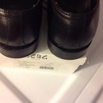 HUGO BOSS Black Leather Casual Men’s Shoe Sz 8.5