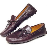 COLE HAAN NIKE ‘Air Grant’ Croc Moccasin Driving Shoes Loafers MINT Men’s 9M