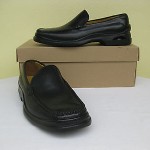 Cole Haan Mens Shoes $158 NEW Santa Barbara Black Leather Loafer 8.5 M