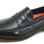 Cole Haan New Hudson Black Leather Penny Loafer Loafers Slip On Men’s Shoes 12 M