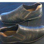 Cole Haan Mens Black Slip-on Shoes size 12 M