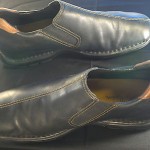 Cole Haan Mens Black Slip-on Shoes size 12 M