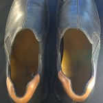 Cole Haan Mens Black Slip-on Shoes size 12 M