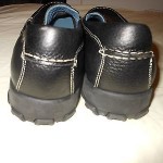 Cole Haan Mens Black Leather Slip On Loafers Size 11 B