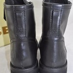 Diesel Miliboot “Pataboot” The Pit Black Leather Lace Up Ankle Boot Size 8.5 M