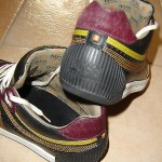 BOSS ORANGE HUGO BOSS MENS BLACK VIOLET PONY HAIR TRIM SNEAKERS SIZE EU40 US7