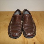Cole haan men shoes Slip on Loafer Brown Vibram sole Size 9.5 M