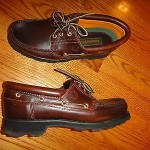 MENS TIMBERLAND BROWN  LEATHER  SHOES-  Sz 10.5