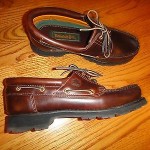 MENS TIMBERLAND BROWN  LEATHER  SHOES-  Sz 10.5