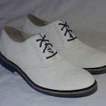 Cole Haan Air Franklin Saddle Oxfords, Suede Upper, White Suede, 10.5 M, New