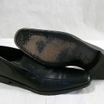 HUGO BOSS MEN’S CHESTERFIELD SLIP ON LOAFERS BLACK LEATHER 10 MEDIUM $195  HNPZ