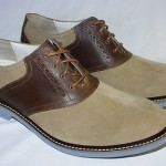 Cole Haan Air Franklin Saddle Oxfords, Milkshake suede Leather Upper, 10.5M, New