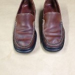 Men’s Cole Haan Santa Barbara Nike Air Slip On  Shoes Brown Leather 9.5 M GUC