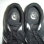 DIESEL Eagle Loop “Only The Brave” Men’s Sneakers BLACK w/stripe   Shoes US 11