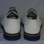 Cole Haan Air Franklin Saddle Oxfords, Suede Upper, White Suede, 10 M, New