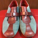 Cole Haan Nike Air Leather And Suede Velcro Sneakers Shoes Sz 11M Free Shipping
