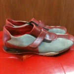 Cole Haan Nike Air Leather And Suede Velcro Sneakers Shoes Sz 11M Free Shipping