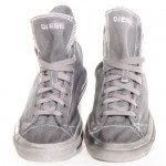 Exposure I Diesel Shoes Grey Gargoy Gunmetal Men New Size 8