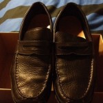 Cole Haan Tucker Penny II Driver Loafers BLACK size 12